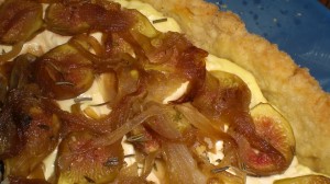 Caramelized Onion, Fig, and Goat Cheese Tart Caramelized Onion, Fig, and Goat Cheese Tart